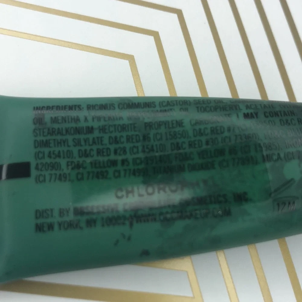 OCC‎ OBSESSIVE Compulsive Cosmetic Lip Tar CHLOROPHYL Body Make-Up